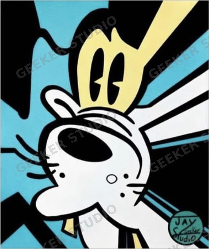 Exploded Optic Goofy by Luba Stoykovich